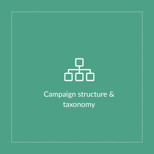 Campaign structure & taxonomy